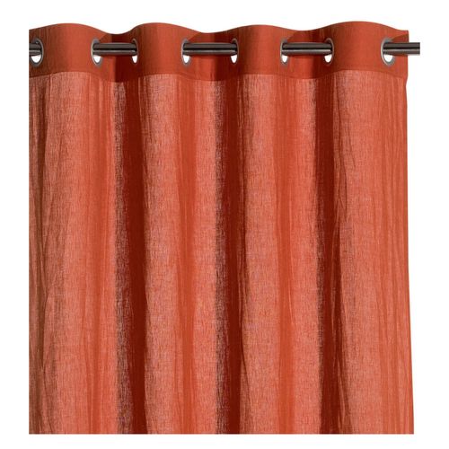 Rideau Stonewashed Zeff Rooibos 140 X 280 Cm Vivaraise