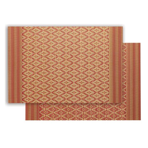 Set De Table Kadra Rouge/Or 33 X 45 Cm Winkler