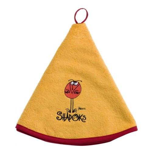 Essuie-Mains Shadoks Jaune Diameter 60 Cm Winkler
