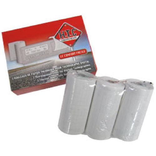 3 Rouleaux Papier Thermique Pour Tachographe E1 E2 E3 E5