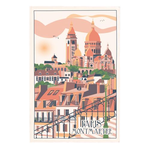 Torchon Village Montmartre Ecru 48 X 72 Cm Winkler