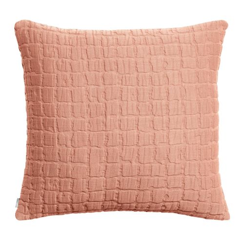 Coussin Stonewash Swami Argile 45 X 45 Cm Vivaraise