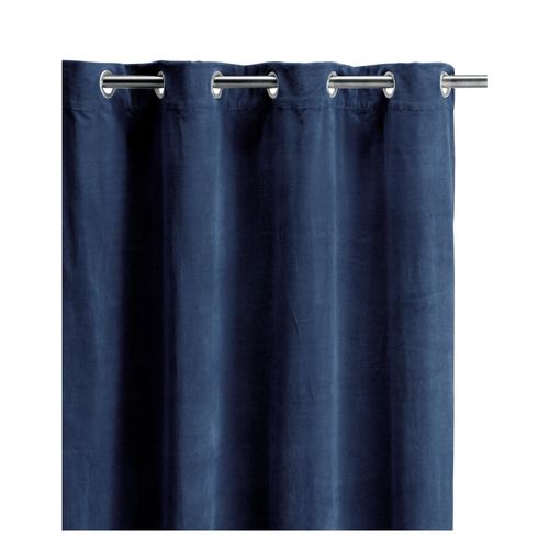 Rideau Uni Elise Cobalt 140 X 280 Cm Vivaraise