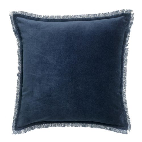 Coussin Uni Fara Marine 45 X 45 Cm Vivaraise