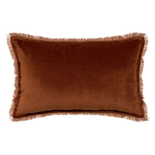 Coussin Uni Fara Caramel 30 X 50 Cm Vivaraise