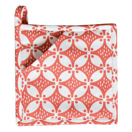 Manique 2 En 1 Fatou Recyclée Corail 20 X 20 Cm Winkler