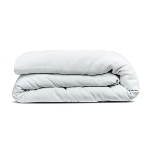 Housse De Couette Kala Blanc 240 X 220 Cm Vivaraise