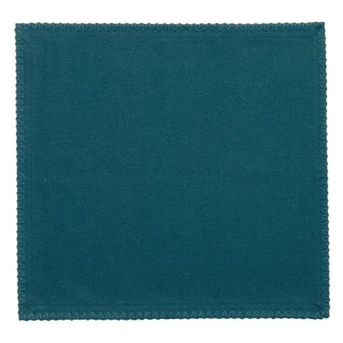 Lot De 2 Serviettes De Table Recyclées Delia Paon 41 X 41 Cm Winkler