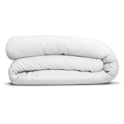 Housse De Couette Linco Blanc 240 X 220 Cm Vivaraise