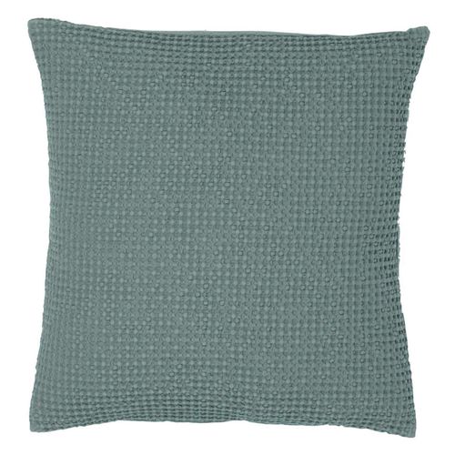 Coussin Recyclé Maia Vert De Gris 45 X 45 Cm Vivaraise