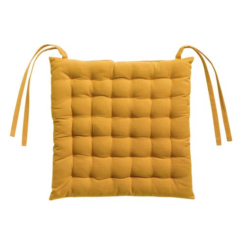 Galette De Chaise 36 Points Zea Recyclée Tournesol 38 X 38 X 3 Cm Winkler