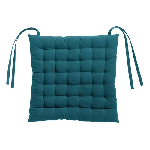 Galette De Chaise 36 Points Zea Recyclée Paon 38 X 38 X 3 Cm Winkler