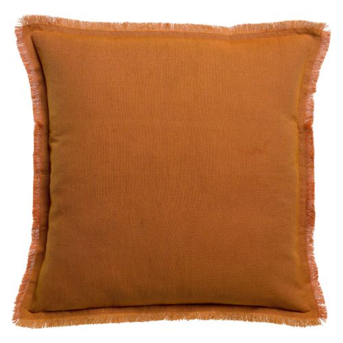 Coussin Uni Laly Cuivre 45 X 45 Cm Vivaraise
