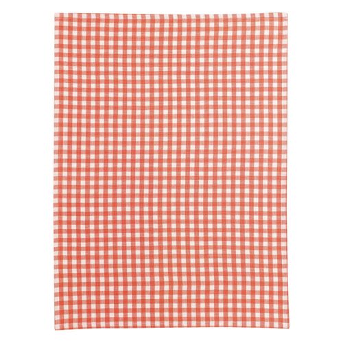 Torchon Recyclé Vichy Peche 50 X 70 Cm Winkler