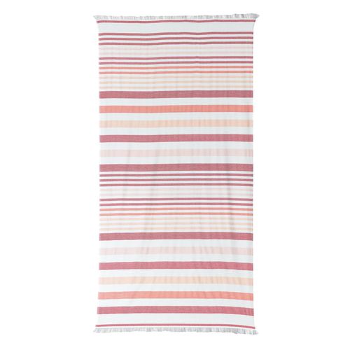 Drap Hammam Recyclé Samoa Brique 100 X 200 Cm Vivaraise