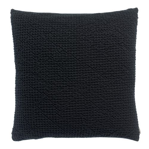 Coussin Recyclé Maia Caviar 45 X 45 Cm Vivaraise
