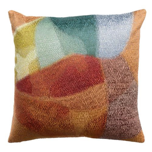 Coussin Brodé Nevio Multico 45 X 45 Cm Vivaraise