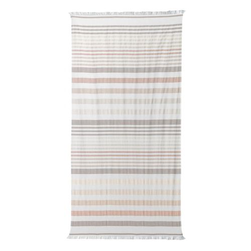 Drap Hammam Recyclé Samoa Naturel 100 X 200 Cm Vivaraise