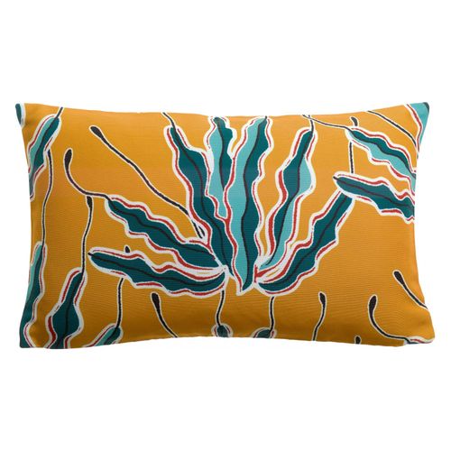 Coussin Imprimé Alga Outdoor Bronze 30 X 50 Cm Vivaraise
