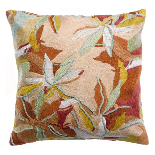 Coussin Brodé Alina Dragee 45 X 45 Cm Vivaraise