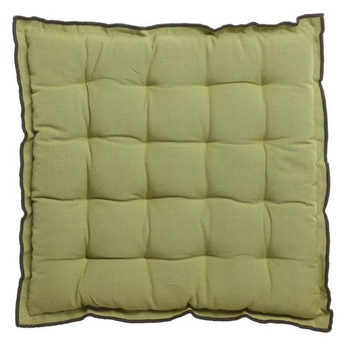 Galette De Chaise Grace Recyclée Vert Jardin 40 X 40 X 3 Cm Winkler