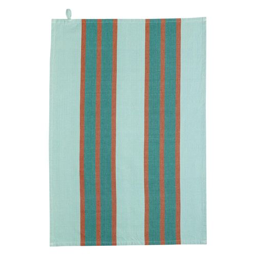 Torchon Recyclé Lavé Yuna Vert Eau 50 X 70 Cm Winkler