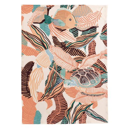 Torchon Recyclé Dori Peche 50 X 70 Cm Winkler