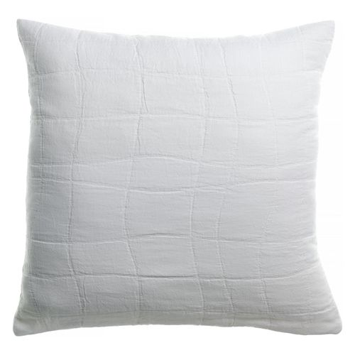 Coussin Recyclé Titou Blanc 45 X 45 Cm Vivaraise