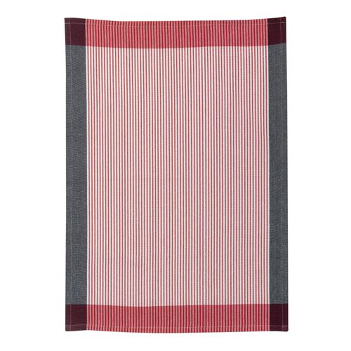 Torchon Recyclé Dinis Rouge 50 X 70 Cm Winkler