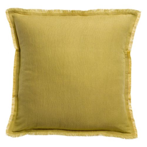 Coussin Uni Laly Gold 45 X 45 Cm Vivaraise