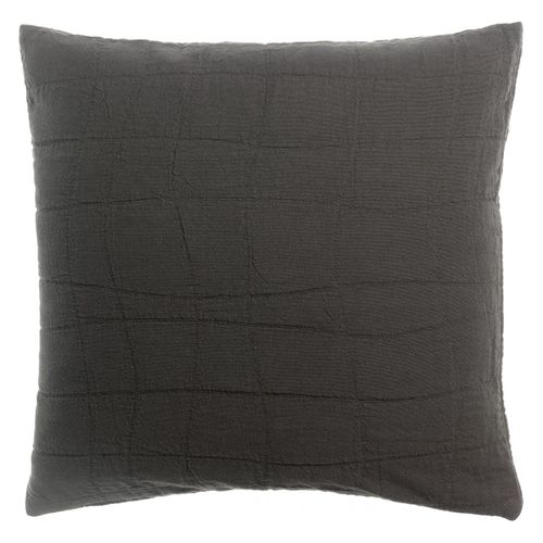 Coussin Recyclé Titou Carbone 45 X 45 Cm Vivaraise