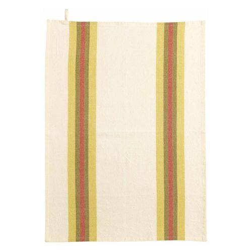 Torchon Recyclé Yuna Curry/Naturel 50 X 70 Cm Winkler
