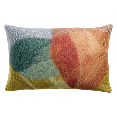Coussin Brodé Nevio Multico 30 X 50 Cm Vivaraise
