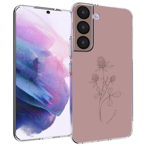 Imoshion Coque Design Samsung Galaxy S22 Floral Pink