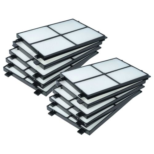 vhbw 10x Filtres à air G3 / ISO Coarse 45% remplacement pour Zehnder 990320575, 990320573 pour ventilateur (filtre à grosse poussière)