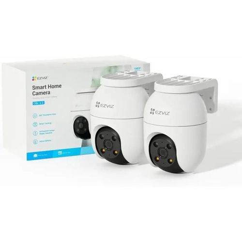Caméra de surveillance - EZVIZ - C8c - 2MP - Vision nocturne couleur - 360° avec suivi automatique
