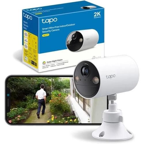 Caméra de sécurité intérieure/extérieure Tapo C410