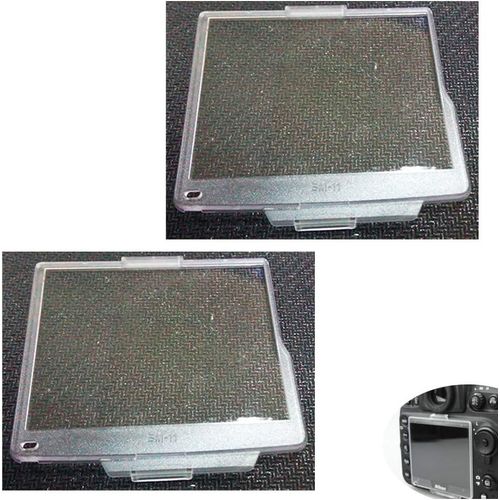 Lot de 2 films de protection d'écran LCD de rechange pour appareil photo reflex numérique Nikon D7000 BM-11 BM11