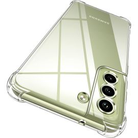 Coque Pour Samsung Galaxy S21 Fe 4g / 5g (Pas Pour Samsung Galaxy S21), Ultra Transparent Étui De Protection En Silicone Antichoc Avec Coins Renforcés, Clair Mince Souple Tpu Bumper Housse