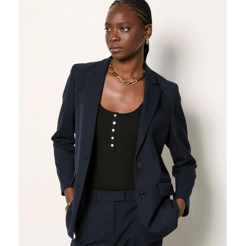 Veste Blazer - Leoni - 40 - Marine - Femme - Etam