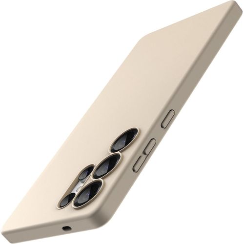 Fine Ajuste Coque Pour Samsung Galaxy S25 Ultra 5g, Protection Complète De L'objectif De Caméra, Housse Étui De Protecteur Fine En Tpu Souple Avec Finition Mat (Gris)