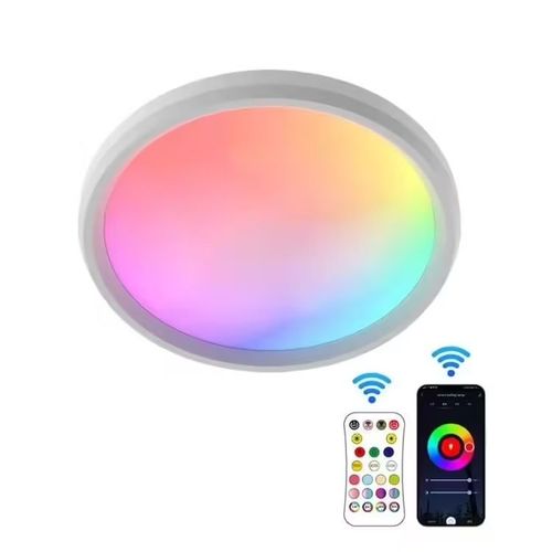 Plafonnier Led Wifi Bluetooth-Télécommande 2.4g,110v-130v-Ouragan X