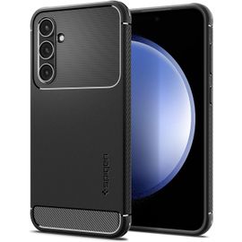 Rugged Armor Coque Compatible Avec Samsung Galaxy S23 Fe - Noir Mat