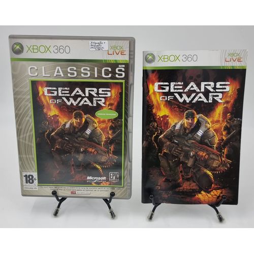 Jeu Xbox 360 Gears Of War (Classics) En Boite, Complet (Jaquette Abîmée)