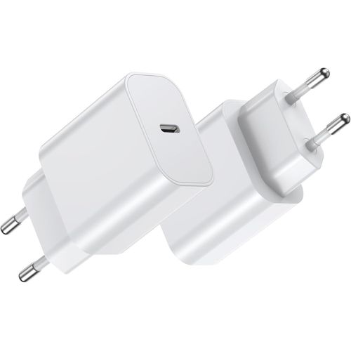 Trahoo-2 Lot De 20wchargeur Usb C Spécialement Conçu Pour L'alimentation I-Phone Bloc Usb C Avec I-Phone 16/15/14/13/12 Plus Pro Max Mini, Airpods Ipad, Samsung Galaxy S24/23/22 Chargeur Usb C I-Phon