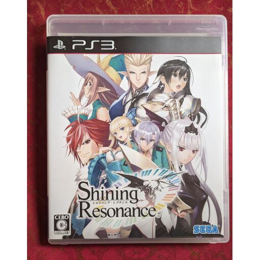 Shining Resonance Sur Sony PS3 - Neuf Sous Blister - Version Japonaise NTSC-J