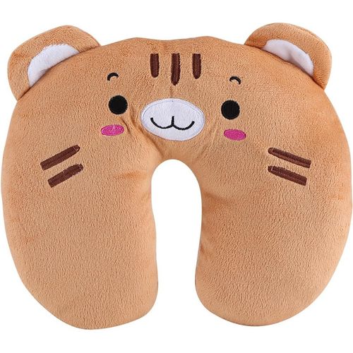 TRAHOO-Animal Cou Oreiller, Moderne en U Sommeil PP Coton Voyage Voyage Oreiller Tete Repose-Pieds Jouet Coussin Maison Coussins D¿¿coratifs(Tigre)