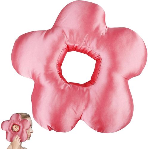 Trahoo-Coussin De Piercing - 28 X 28 X 8 Cm - Pour L'oreille - Contre Les Douleurs À L'oreille - Coussin Donut Pour Les Personnes Dormant Sur Le Côté - Pour Soulager La Douleur Dans L'oreille - Annea