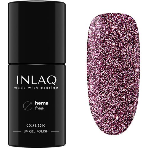 Trahoo-Hema Free Uv Nail Laque Glitter Shiny Signs Collection - Gel Ongles Scintillant Libre De Hema - Vernis ¿¿ Gel Glitter Uv En Couleurs Taurus - 6ml 