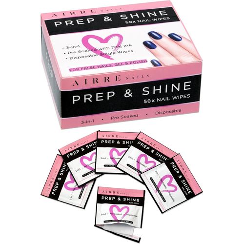 Trahoo-Airre Lot De 50 Lingettes Alcoolis¿¿Es Professionnelles 3 En 1 Pour Ongles En Gel, Ongles En Acrylique, Ongles ¿¿ Presser Et Pointes ¿¿Limine Les R¿¿Sidus De Gel Collants, Pr¿¿Pare Le Vernis Gel Uv
